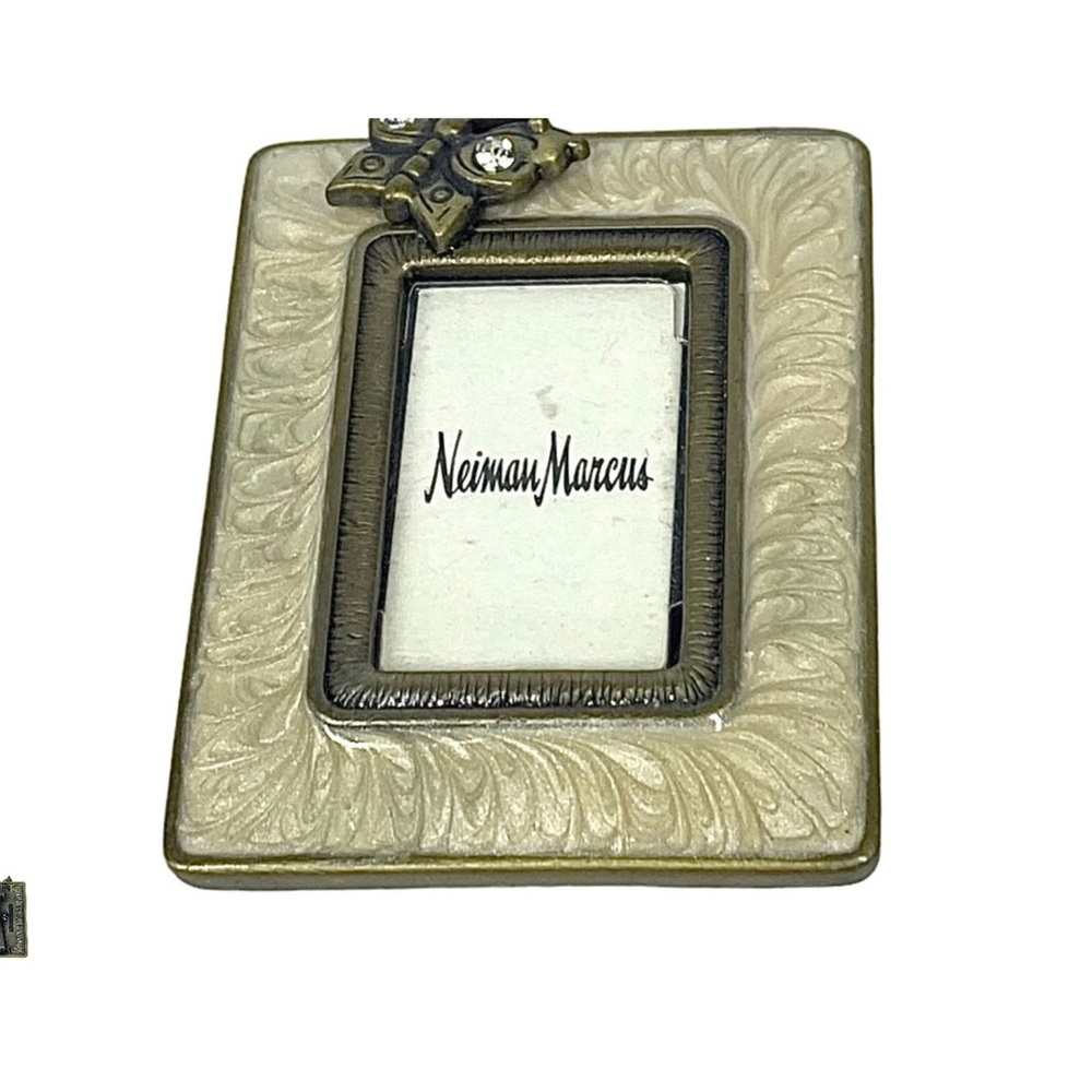 Vintage Beautiful Jay Strongwater for Neiman Marcus with crystals Photo Frame